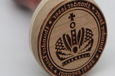 laser engraved wooden stamps