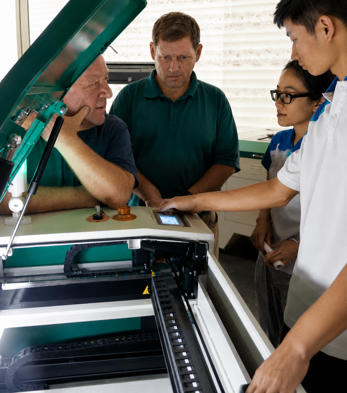FDA Representatives Visit Thunder Laser to Review Production and Laser Safety