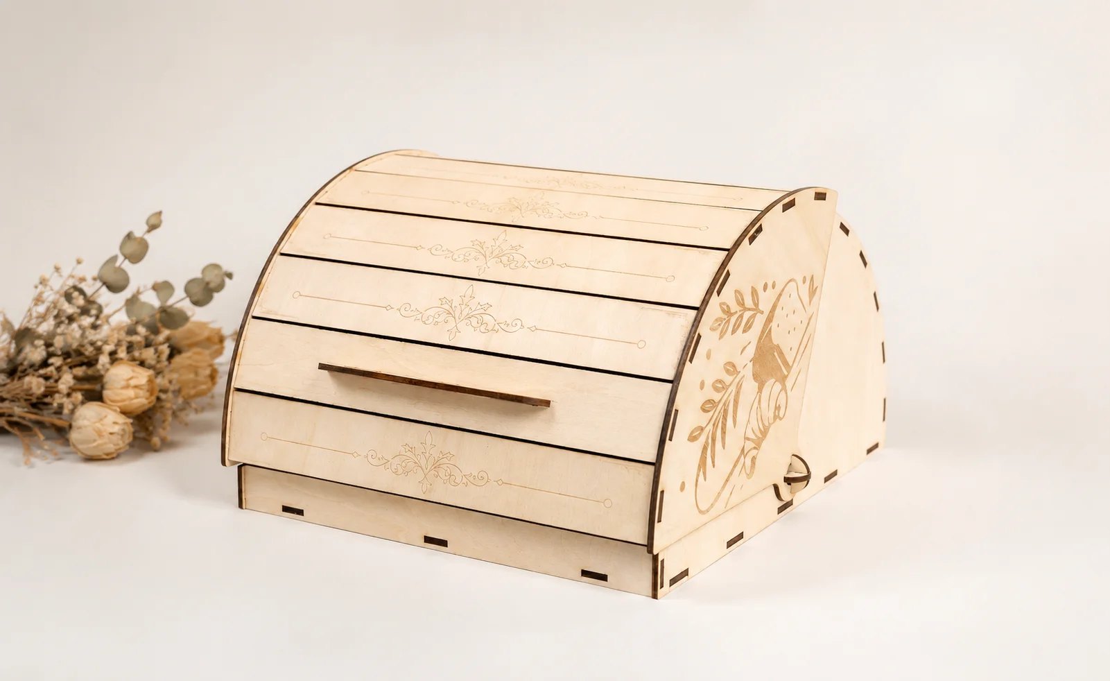 Roll Top Bread Box