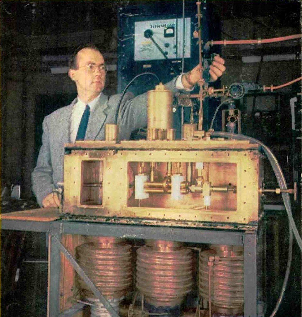 Charles Townes and the first maser