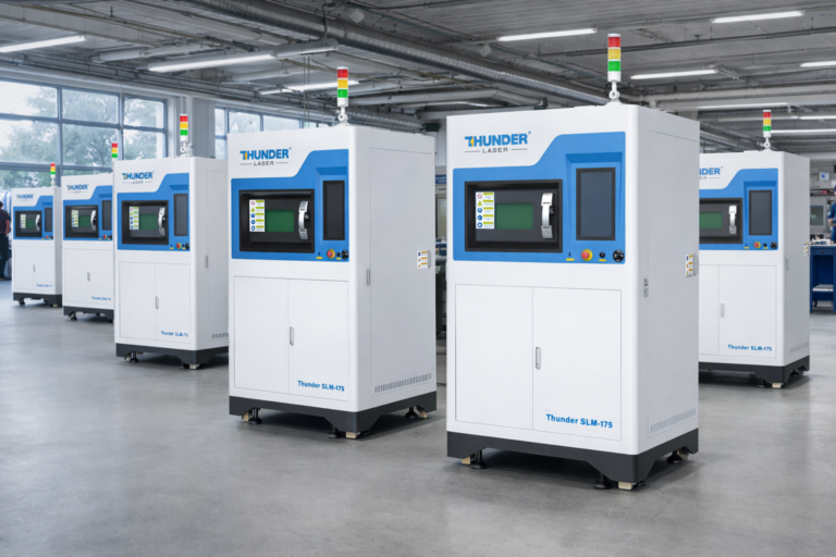 Thunder SLM-175 metal 3D printers in a production facility.png