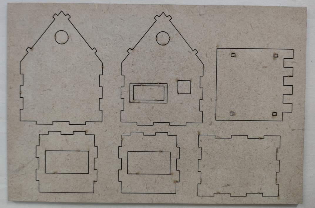 excellent laser cutting results with high air assist