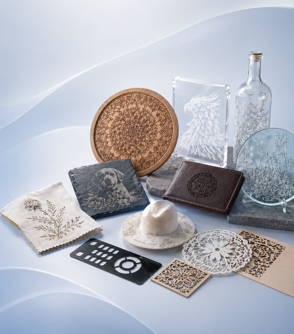 YOUR ULTIMATE 
LASER MATERIAL GUIDE