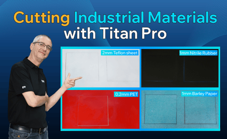 Cutting Industrial Materials with Titan Pro CO2 and Fiber Laser | The Clear Winner Is…