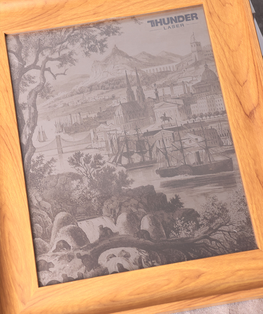 Home Decor Laser Marking Sample by Titan Pro
