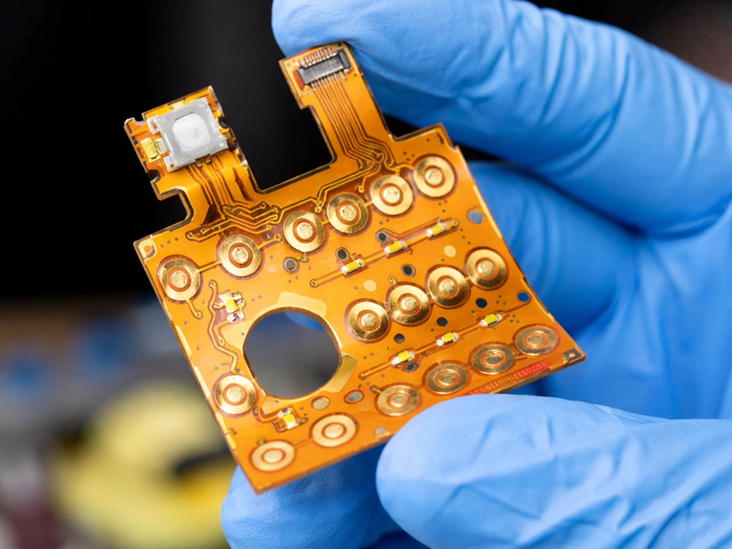 laser cut flex pcb