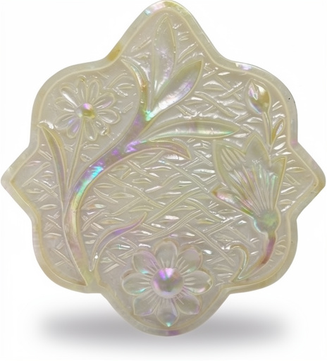 laser engrave mother of pearl
